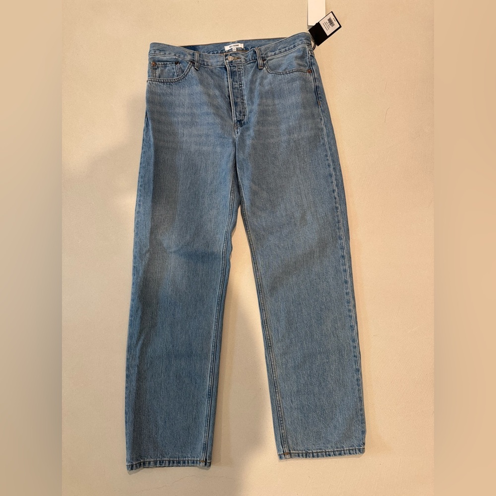 NWT Re/Done Women’s Straight Blue Jeans